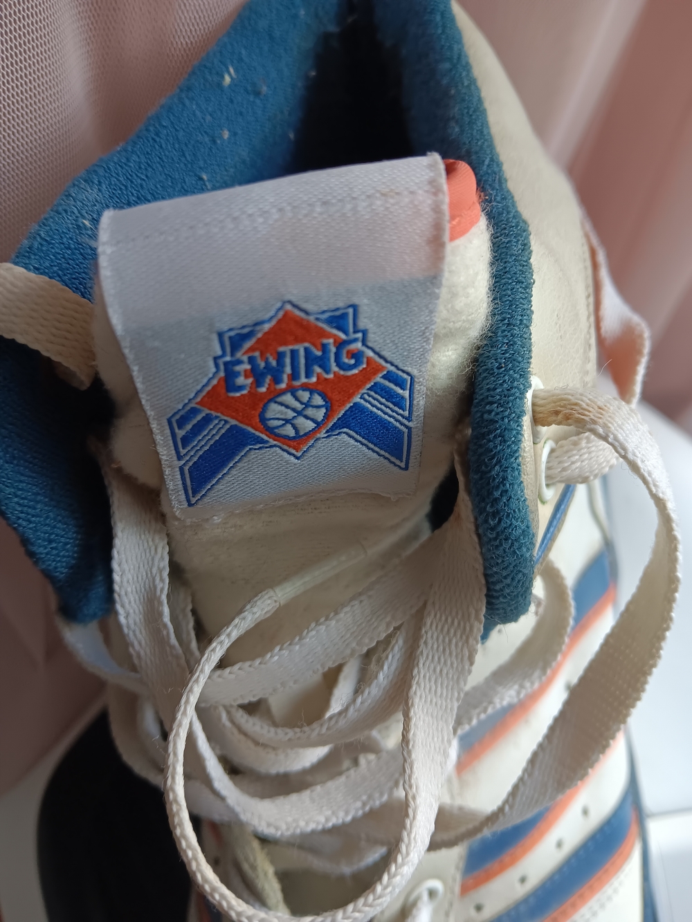 Patrick Ewing Original Adidas Atheletic Shoe Made In France In The 1980s